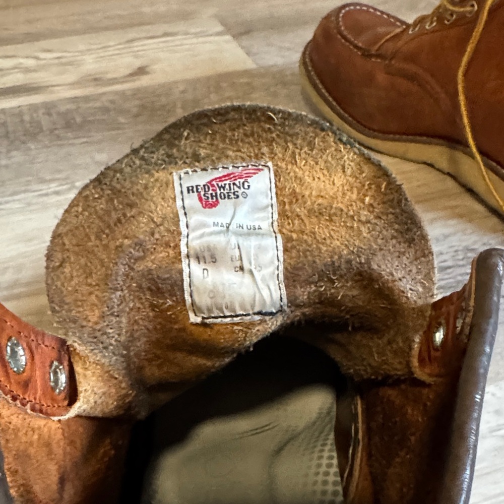 Red Wing Moc Toe Boots View 4